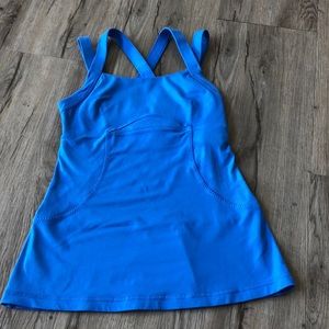 Lululemon blue tank top